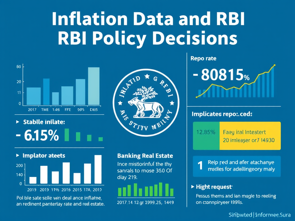 Current Stock Market Trends in India Explained - by Volchart the Best Stock Market Institute in Rajkot - 18/06/2025. 3 Bank repo rate & Inflation Effect on market show by best stock market training institute in Rajkot - Volchart.